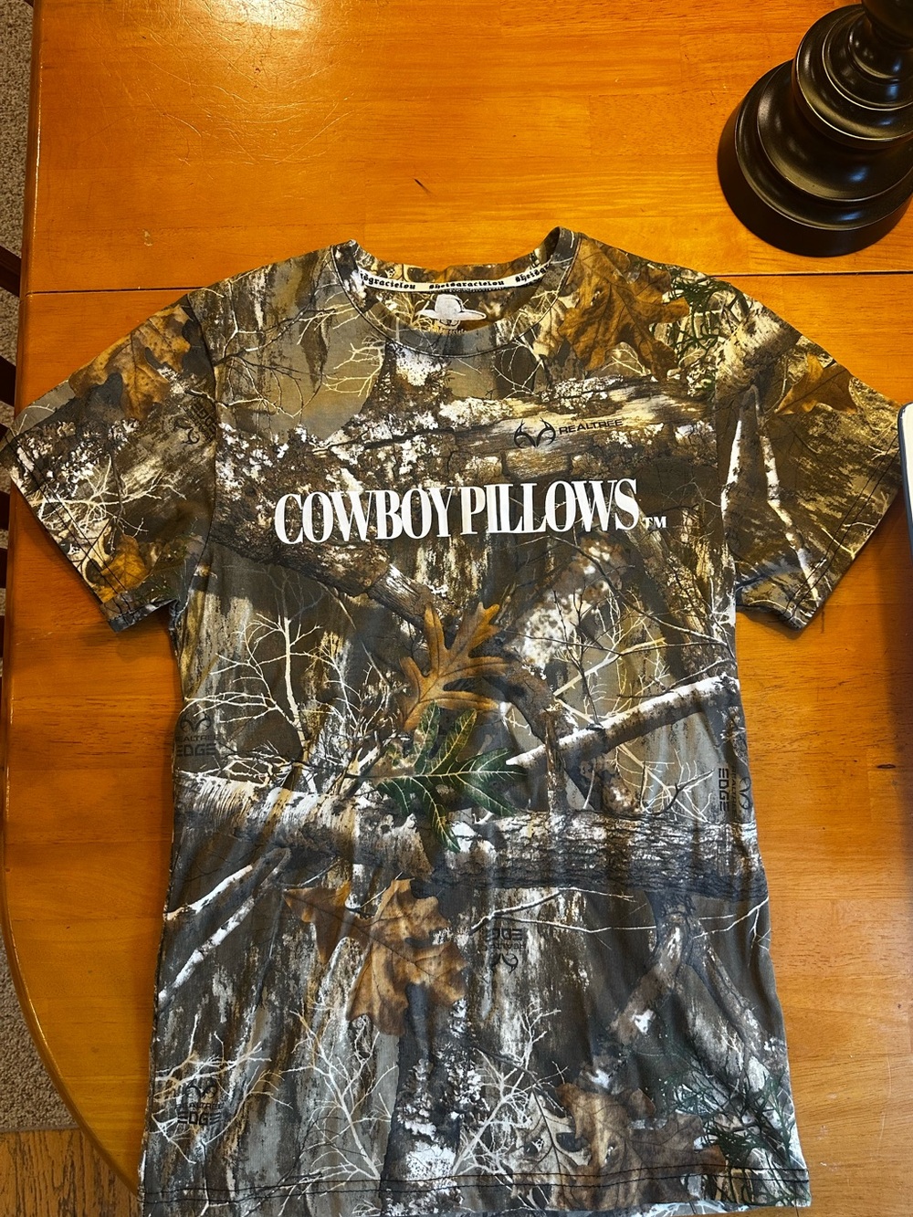 Cowboy Pillows Camo Tshirt - Sold Out Online